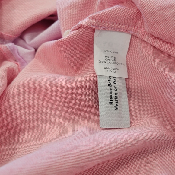 J. Crew Women's Boy Fit Oversized Button Up Long Sleeve Shirt Size 4 - Picture 4 of 7